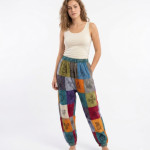 Hippie Cotton Patchwork Trouser