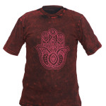 Hamsa Printed Cotton T-Shirt