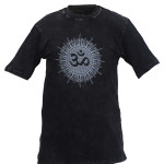 Om Printed Cotton T-Shirt