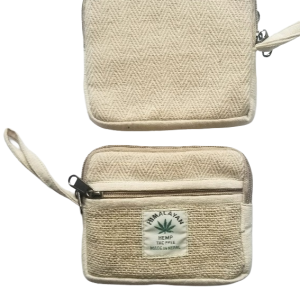 Hemp Small Coin Pouch