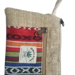 Multicolor Hemp Coin Pouch