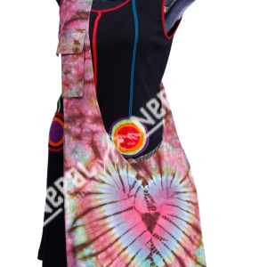Tie-dye Cotton Shoulder Bag