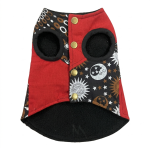Fleece-Lined Dog Winter Jacket With Bottom