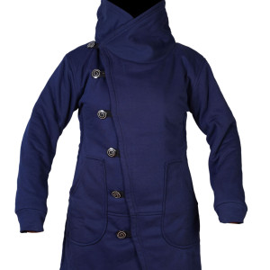 Stylish Long  Cotton Fleeced Coat /Jacket