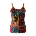 Hand Embroidered Patchwork Tank Top