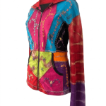 Hand Embroidery Tie-Dye  Women Jacket