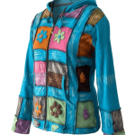 Hand Embroidered Stonewashed Women Jacket