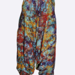 Galaxy Vibes Tie Dye Harem Pants/Trousers