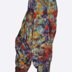 Galaxy Vibes Tie Dye Harem Pants/Trousers