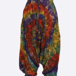 Galaxy Vibes Tie Dye Harem Pants/Trousers