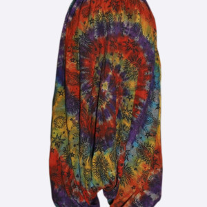 Galaxy Vibes Tie Dye Harem Pants/Trousers
