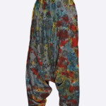 Galaxy Vibes Tie Dye Harem Pants/Trousers
