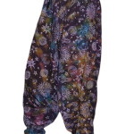 Galaxy Vibes Tie Dye Harem Pants/Trousers
