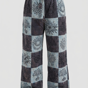 Patchwork Stonewash Trousers