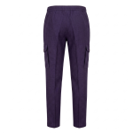 Hippie Plain Cotton Cargo Pants