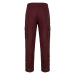 Hippie Plain Cotton Cargo Pants