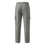 Hippie Plain Cotton Cargo Pants