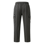 Striped Cotton Cargo Pants/Trousers