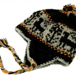 Hand Knitted Monkey Woolen  Cap
