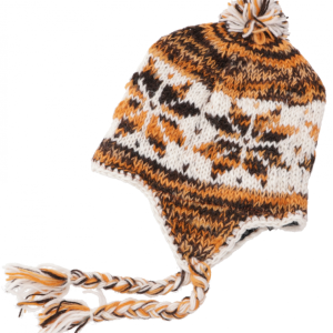 Hand Knitted Monkey Woolen  Cap