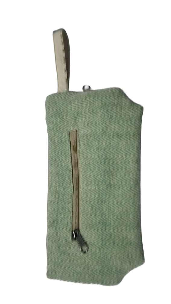 Hemp Make Up Pouch– Handmade in Nepal | Eco-Friendly Cosmetic Bag