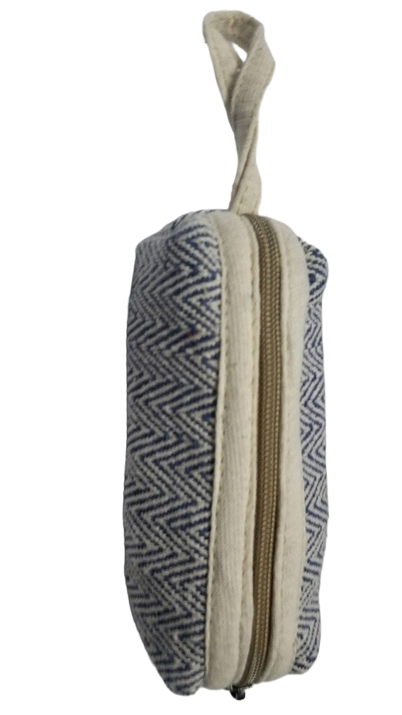 Hemp Coin Pouch – Handmade in Nepal | Eco-Friendly Wallet