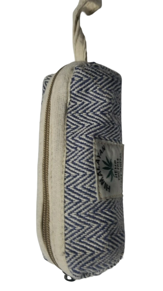 Hemp Coin Pouch – Handmade in Nepal | Eco-Friendly Wallet