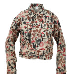 Mushroom Print Boho Cotton Shirt- Handmade in Nepal