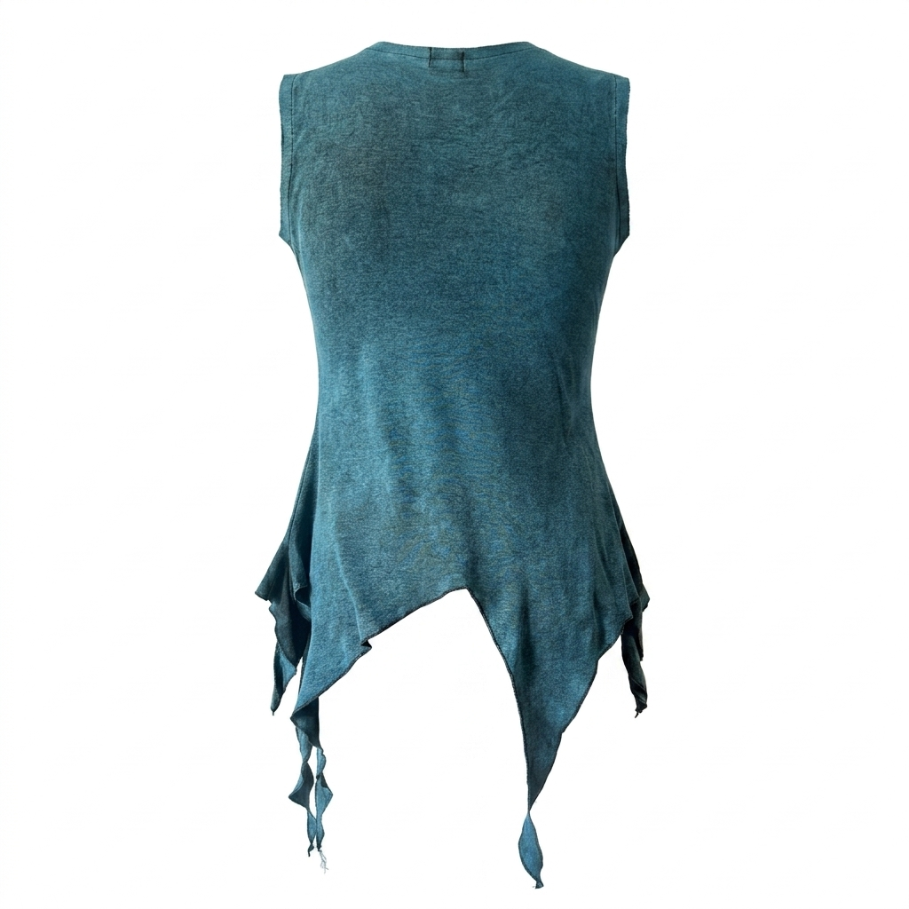 Bohemian Sleeveless Embroidered Top