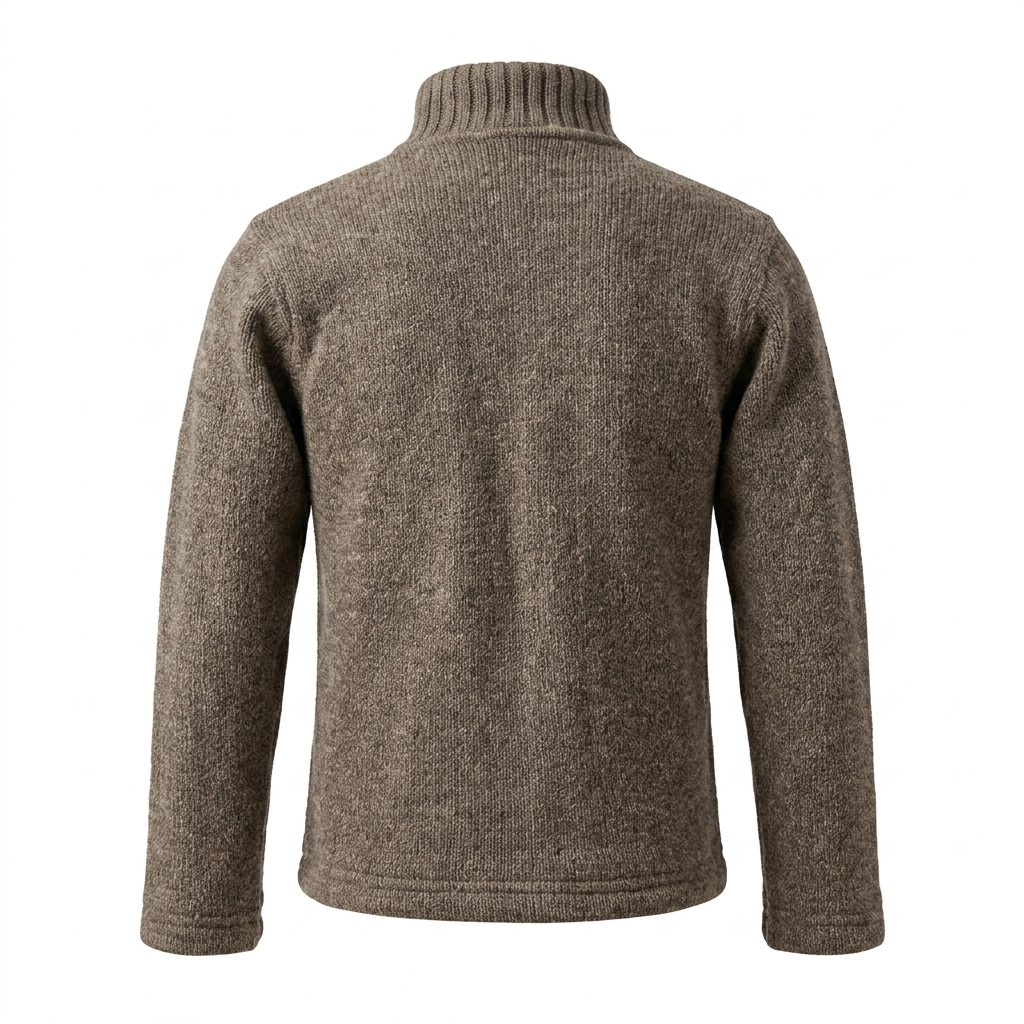 Woolen High Neck Sweater