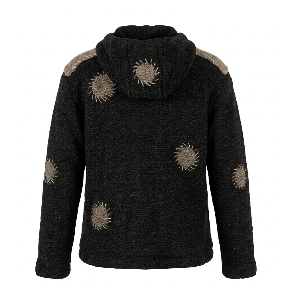 Woolen Hoodie Jacket