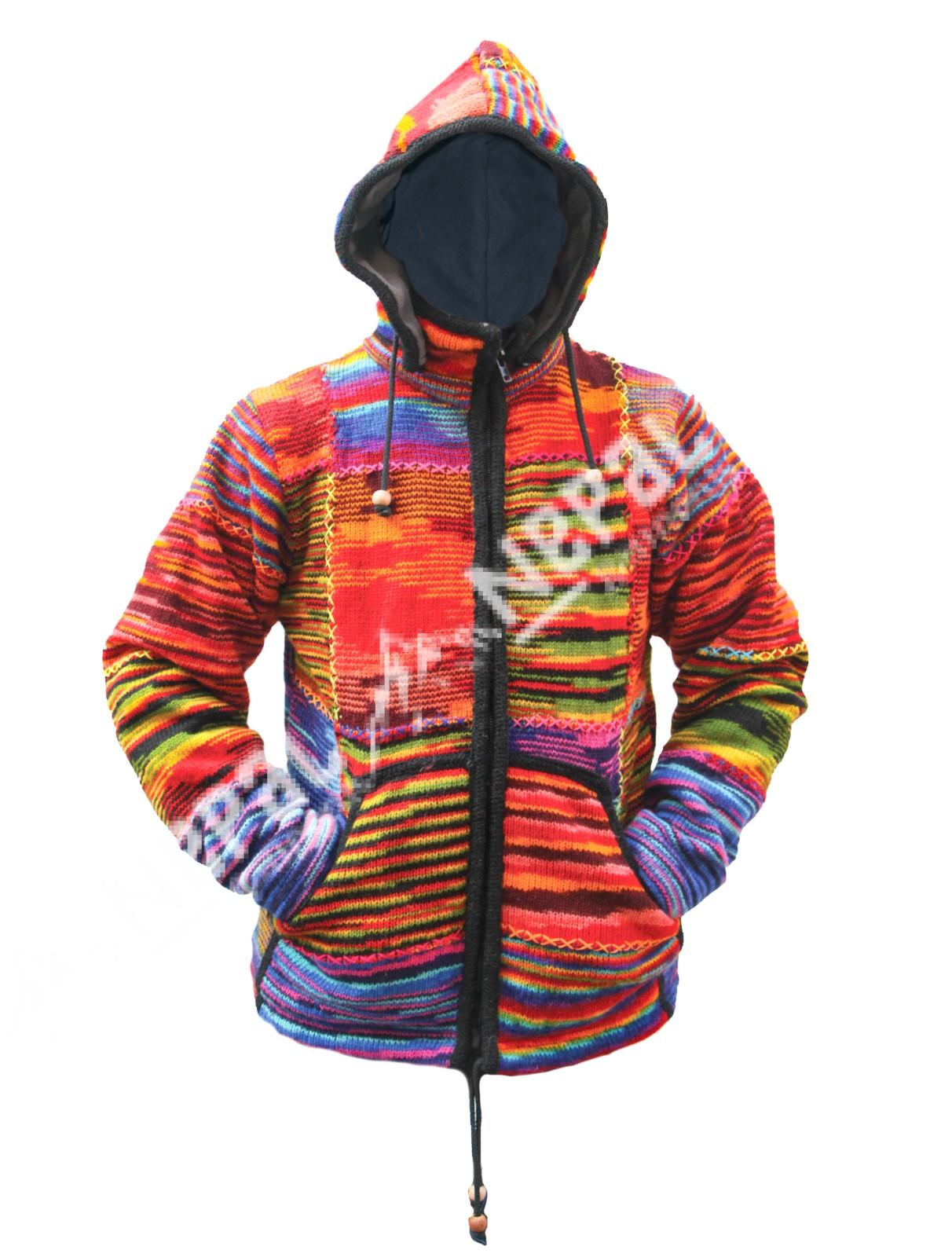 Woolen Tie Dye Jacket